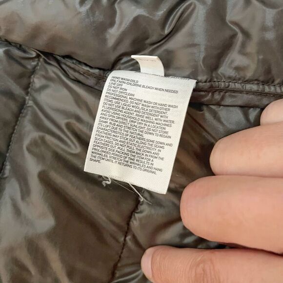 Uniqlo Down Feather Quilted Puffer Lightweight Packable Zip Pocket Winter Coat - Picture 13 of 14